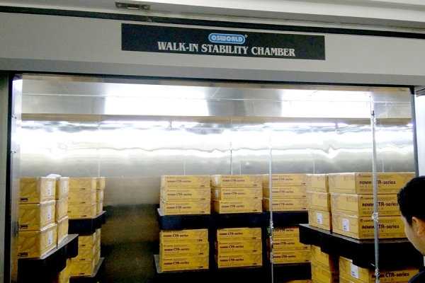80,000 Litres Walk-in Stability Chamber Calibrated